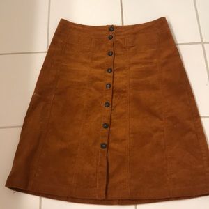 Gibson and Latimer corduroy skirt